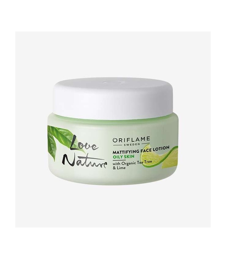 لوسیون مات کننده صورت تی تری و لیمو لاونیچر Oriflame 50ml