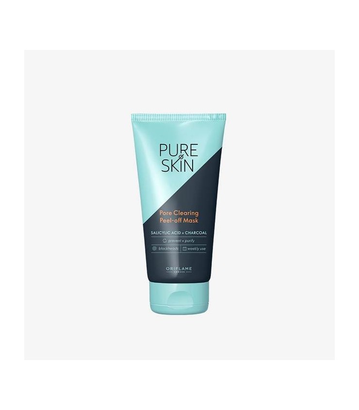 ماسک صورت زغال پیل آف پیوراسکین Oriflame 50ml