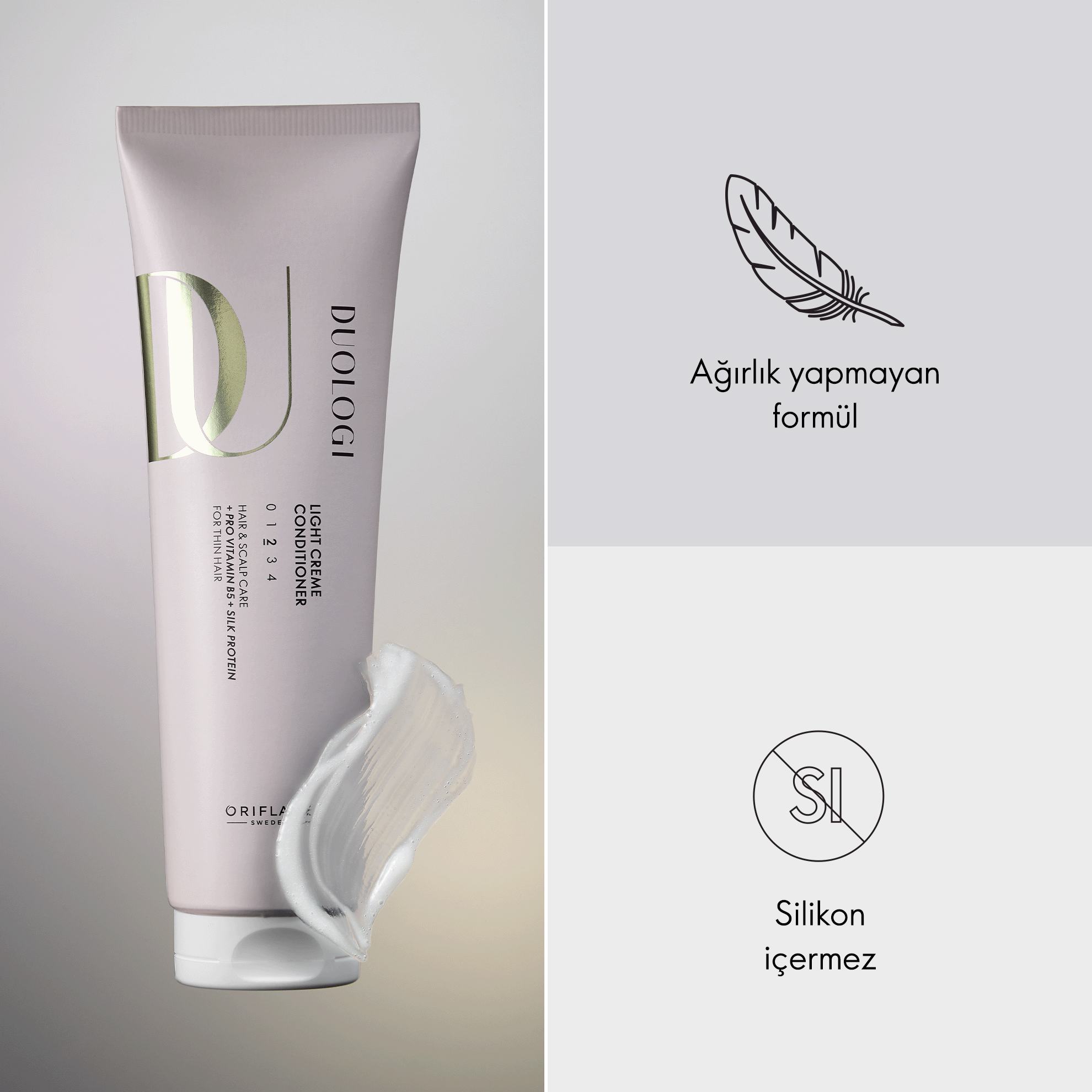 نرم کننده مو لایت دئولوژی Oriflame - Image 3
