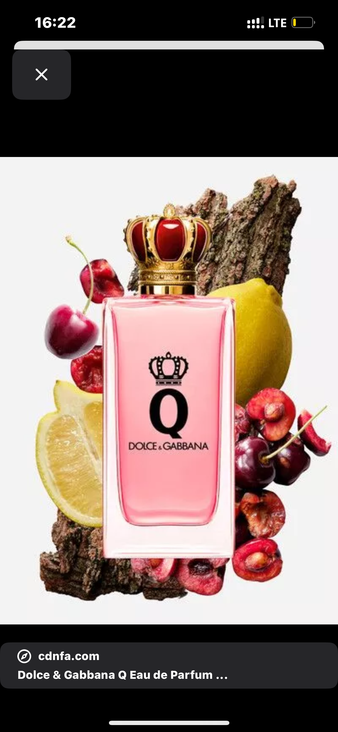 ادوپرفیوم دولچه گابانا کیو 100ml - Image 2