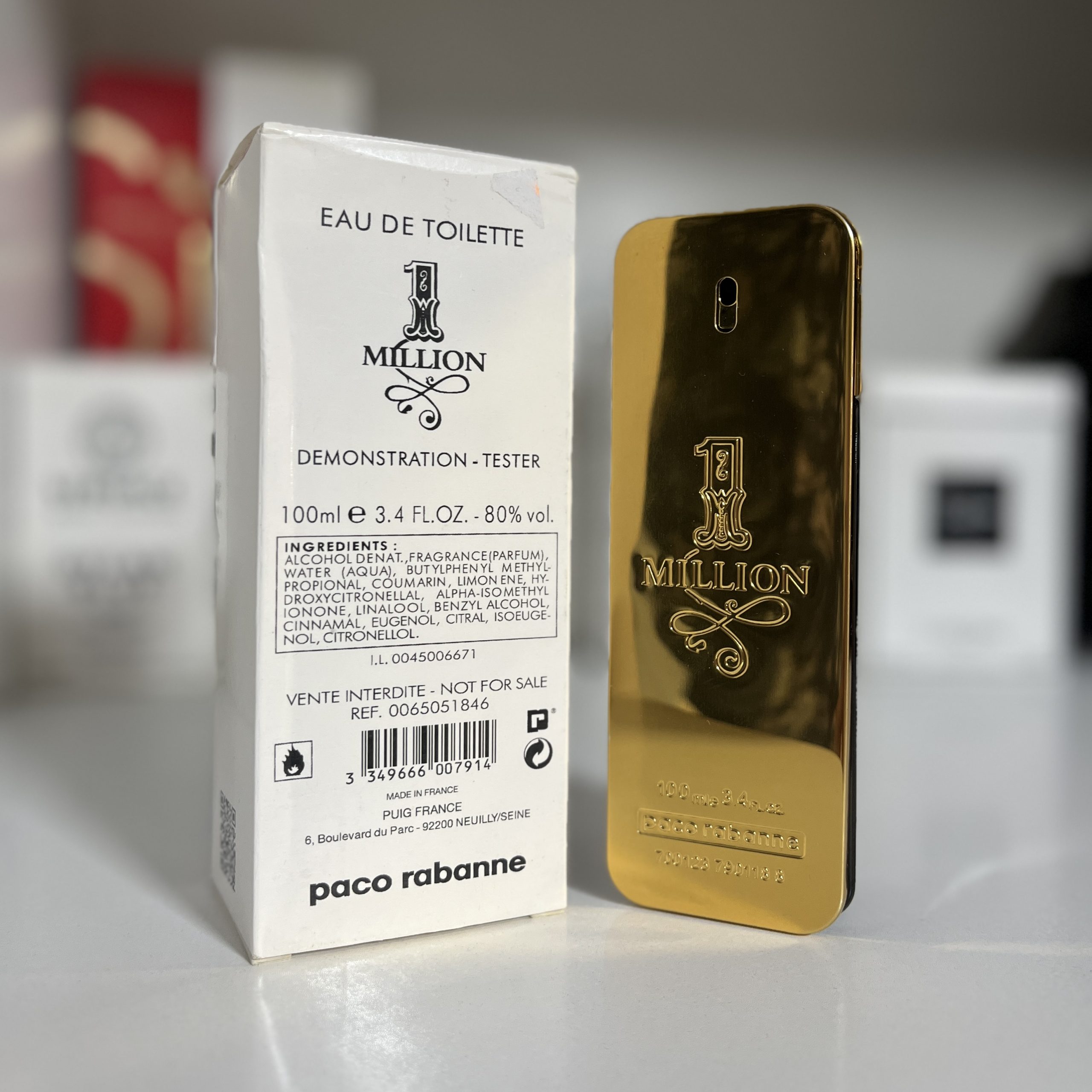 ادوپرفیوم وان میلیون ابسولوتلی گلد 100ml