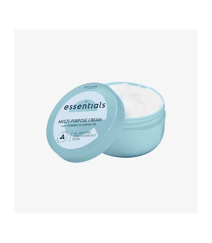 کرم چندمنظوره اسنشیالز حاوی ویتامین E و روغن کانولا حجم 150 میل